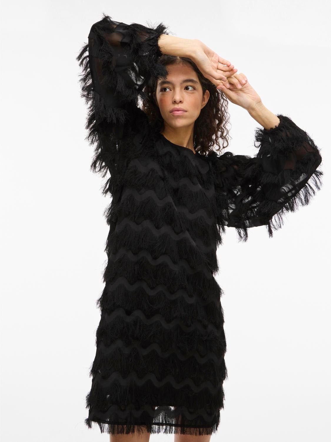 VIPESUA Short Dress - Black - VERO MODA & VILA Bergvik